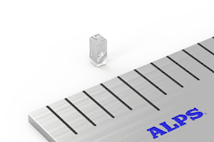 ALPS Electric Develops and is to Commence Mass Production of “FLGPJ Series” Narrow Aspherical Glass Lens with Chucking Area Photo