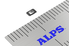 ALPS Electric Develops and Commences Mass Production of “SKTA Series” Surface Mount TACT Switch(TM) with Projection (IP67 Equivalent) Photo