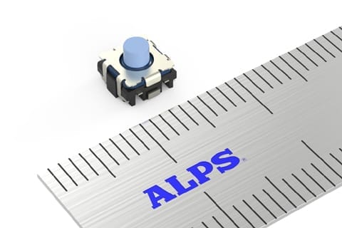 ALPS Electric Commences Mass Production of “SKTQ Series” TACT Switch™ for Automotive Use Enlarged Photo