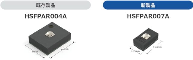 小型フォースセンサ「HSFPAR007A」を開発、量産を開始
