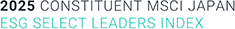 2025 CONSTITUENT MSCI JAPAN ESG Select Leaders Index